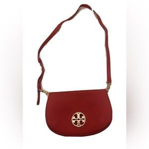 Tory Burch Jamie Bag Shoulder/Crossbody/Clutch Apple Red